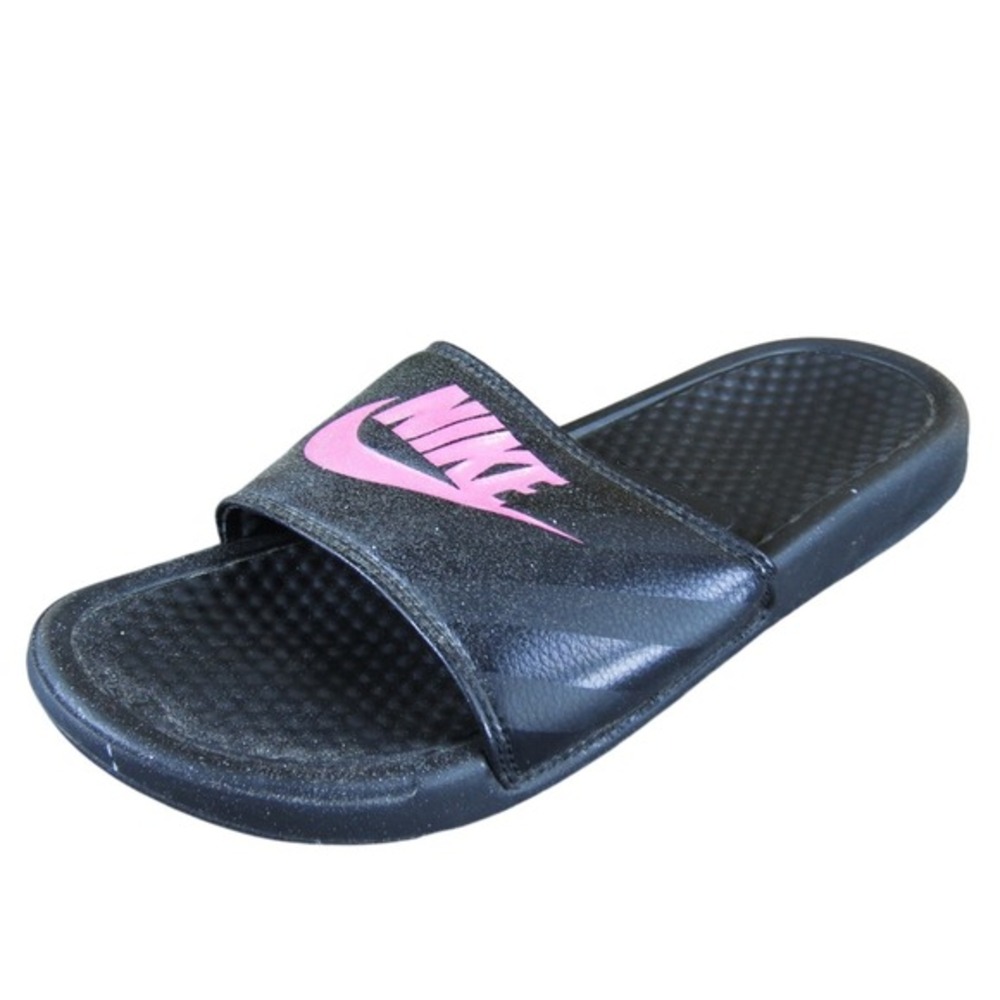 Nike Women Benassi Slide Black Synthetic Sz 9 Medium‎  Used 2025